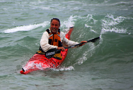Michael Gray Kayak Surfing